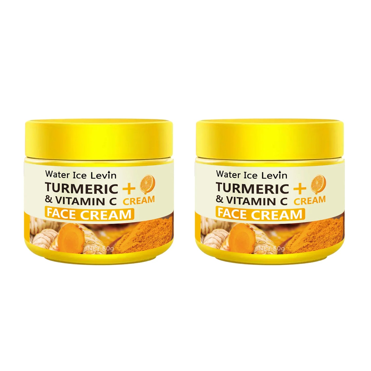 Turmeric Vitamin C Anti-Aging Cream – Brightening & Wrinkle Repair Moisturizer