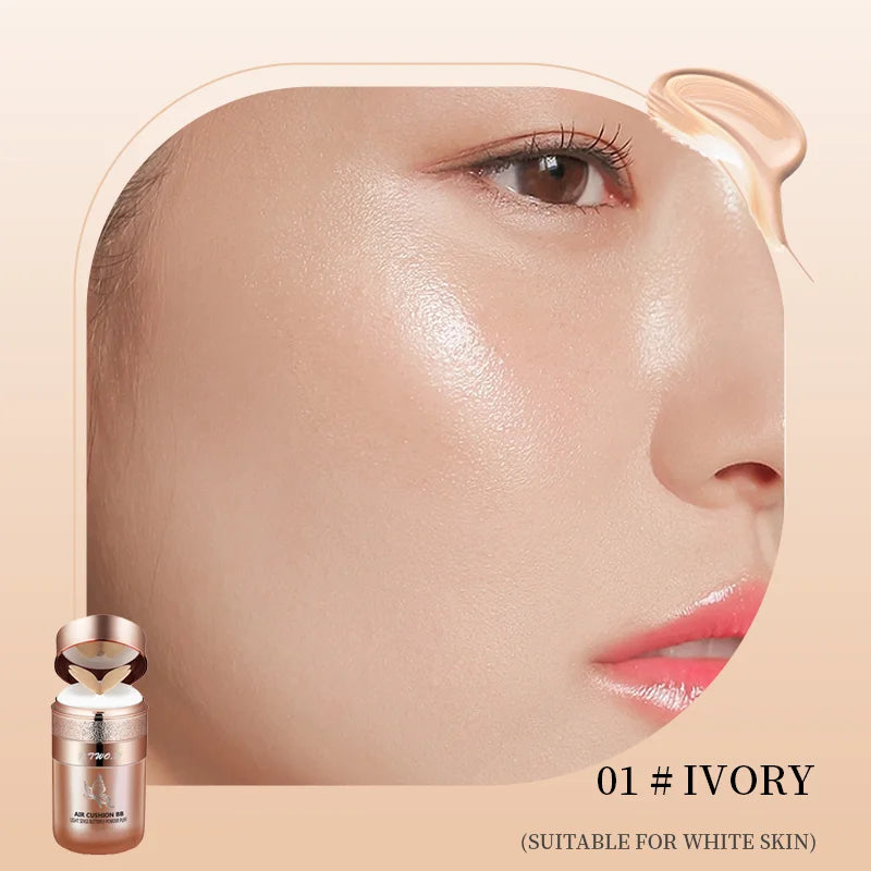 Butterfly Air Cushion BB Cream – All-Day Flawless Matte Foundation & Concealer