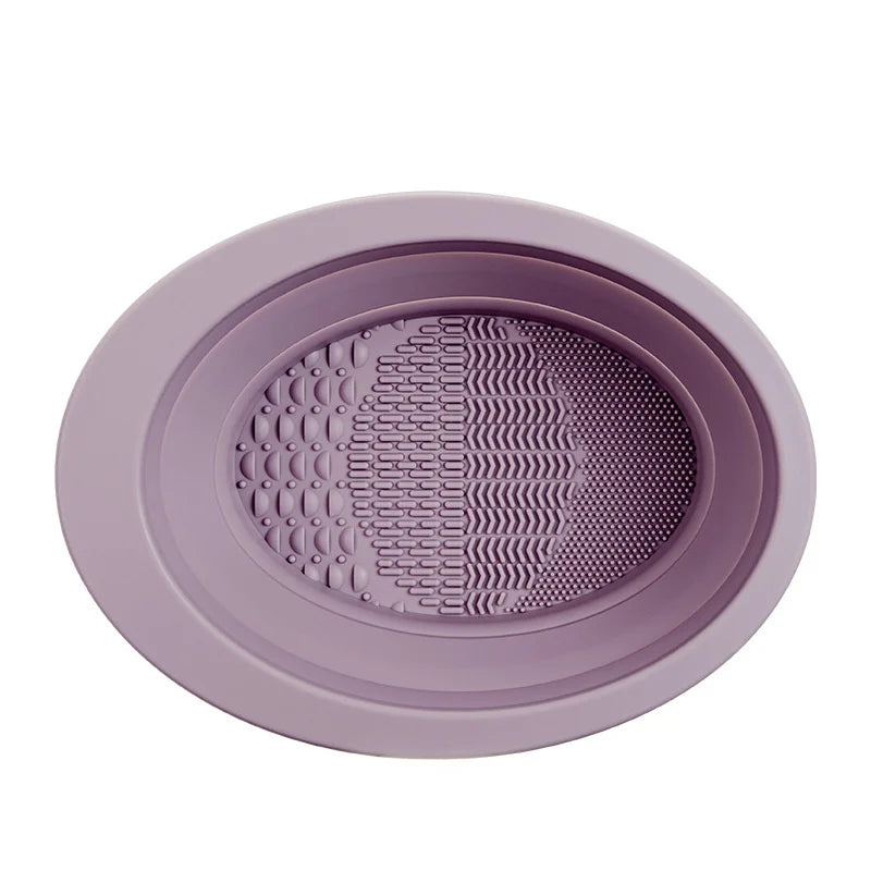 Makeup Brush Cleaner Cleaning Bowl – Quick & Easy Brush Washing Tool