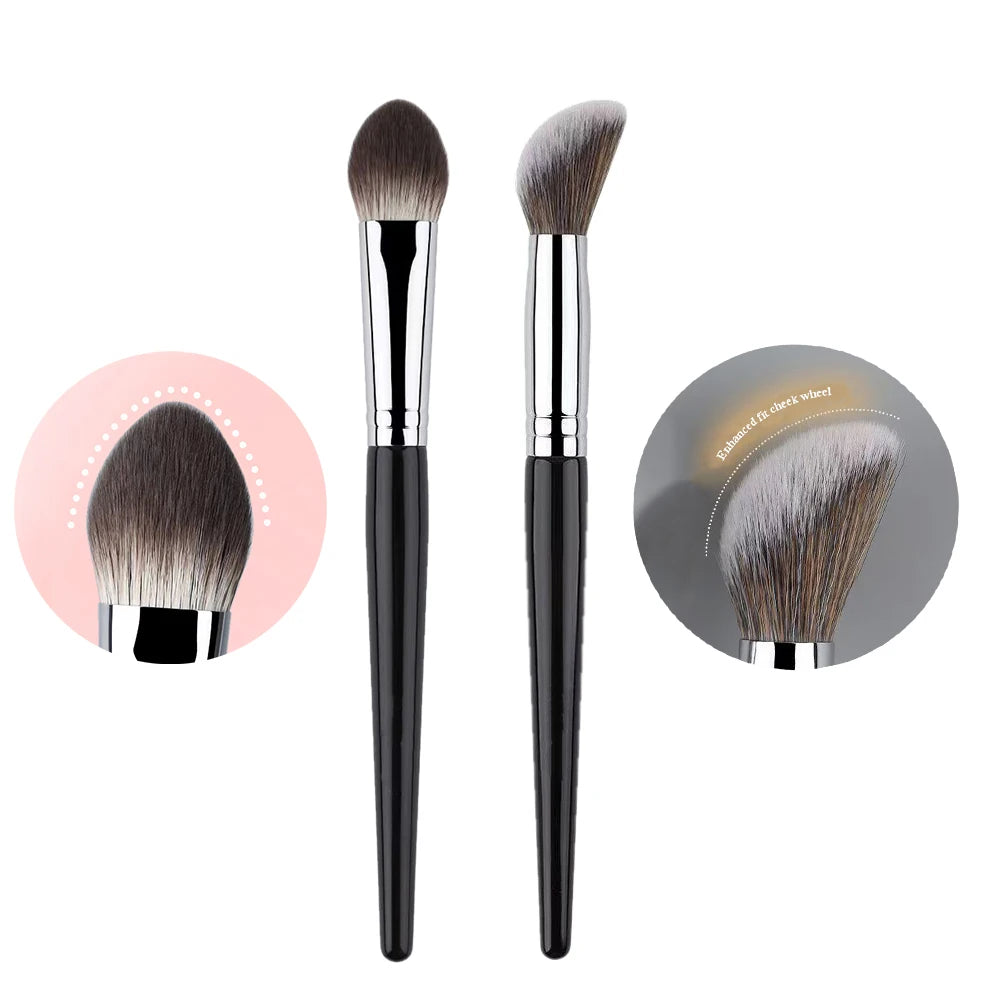 Cream Blush Brush – Soft Fluffy Face Brush for Cream & Powder Blush Application