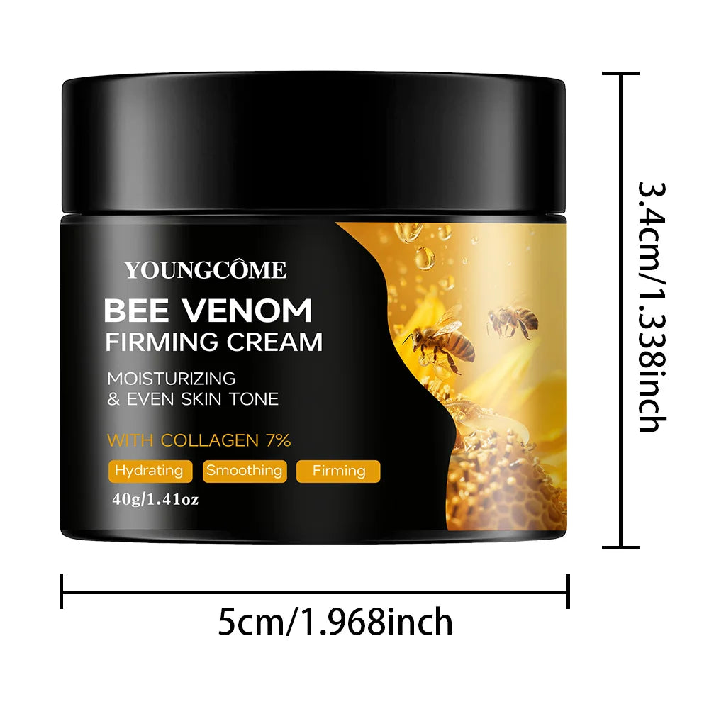 Premium Bee Venom Cream – Natural Collagen Boost, Firming & Lifting Face Moisturizer