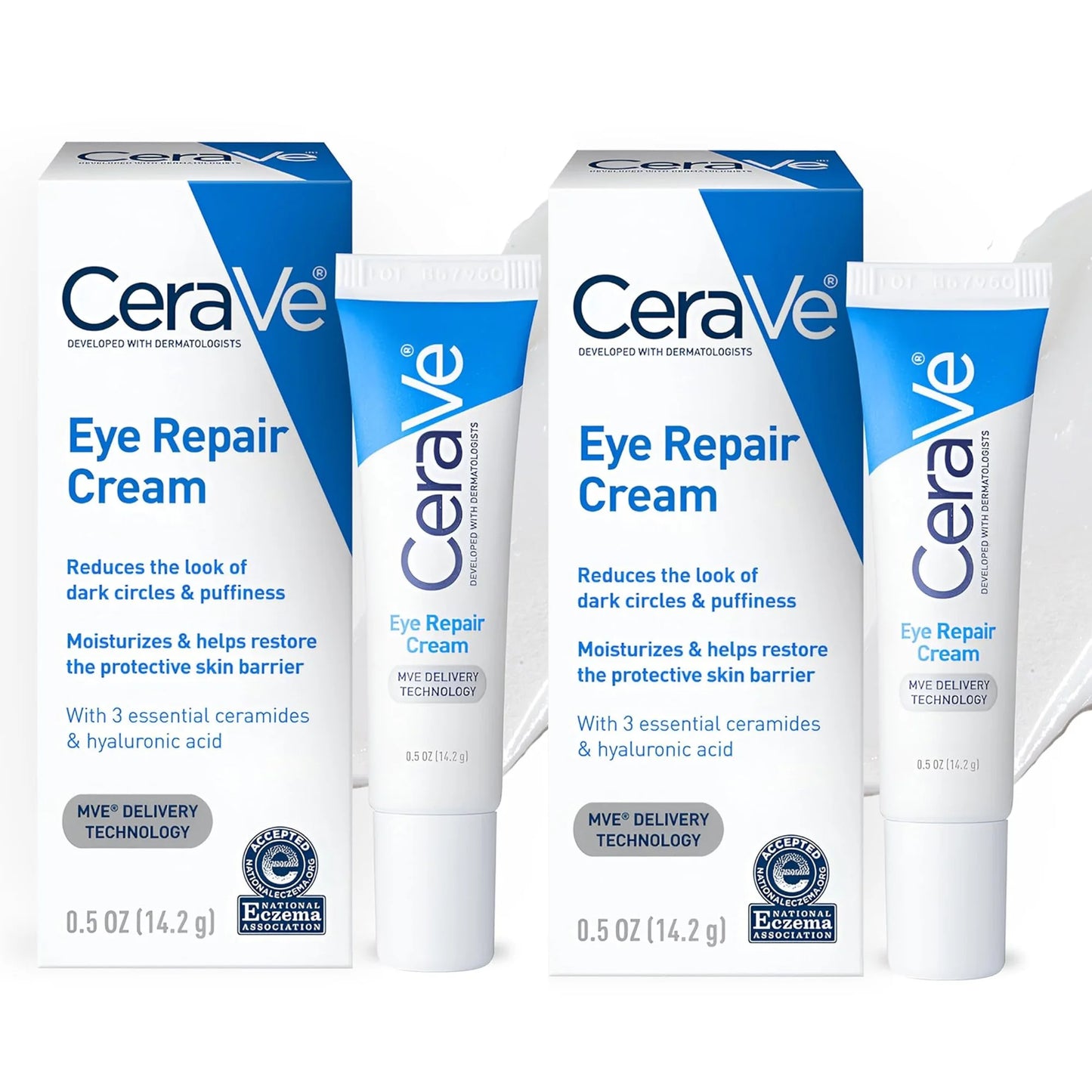 CeraVe Eye Repair Cream – Under Eye Moisturizer with Hyaluronic Acid, Niacinamide & Ceramides