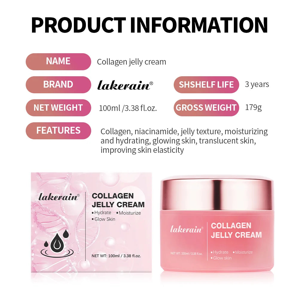 Collagen Jelly Cream with Niacinamide – Brightening & Deep Moisturizing Face Cream