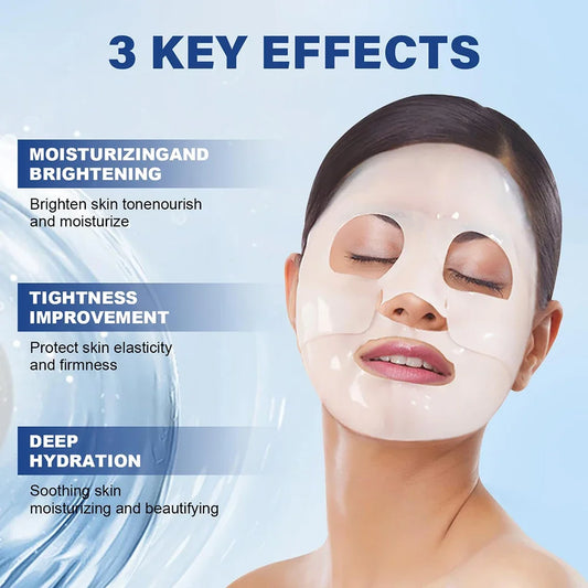 Deep Collagen Anti-Wrinkle Lifting Mask – Collagen Face Mask for Firming & Moisturizing (5 Pack)