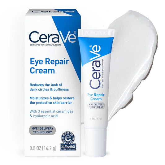 CeraVe Eye Repair Cream – Under Eye Moisturizer with Hyaluronic Acid, Niacinamide & Ceramides