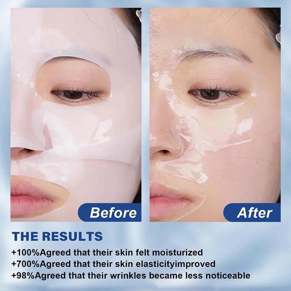 Deep Collagen Anti-Wrinkle Lifting Mask – Collagen Face Mask for Firming & Moisturizing (5 Pack)