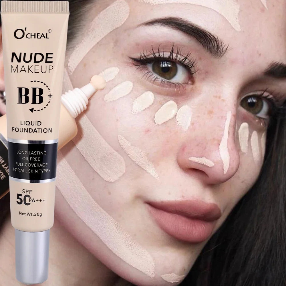 Matte Liquid Face Foundation – Full Coverage, Long-Lasting & Waterproof Makeup for All Skin Tones
