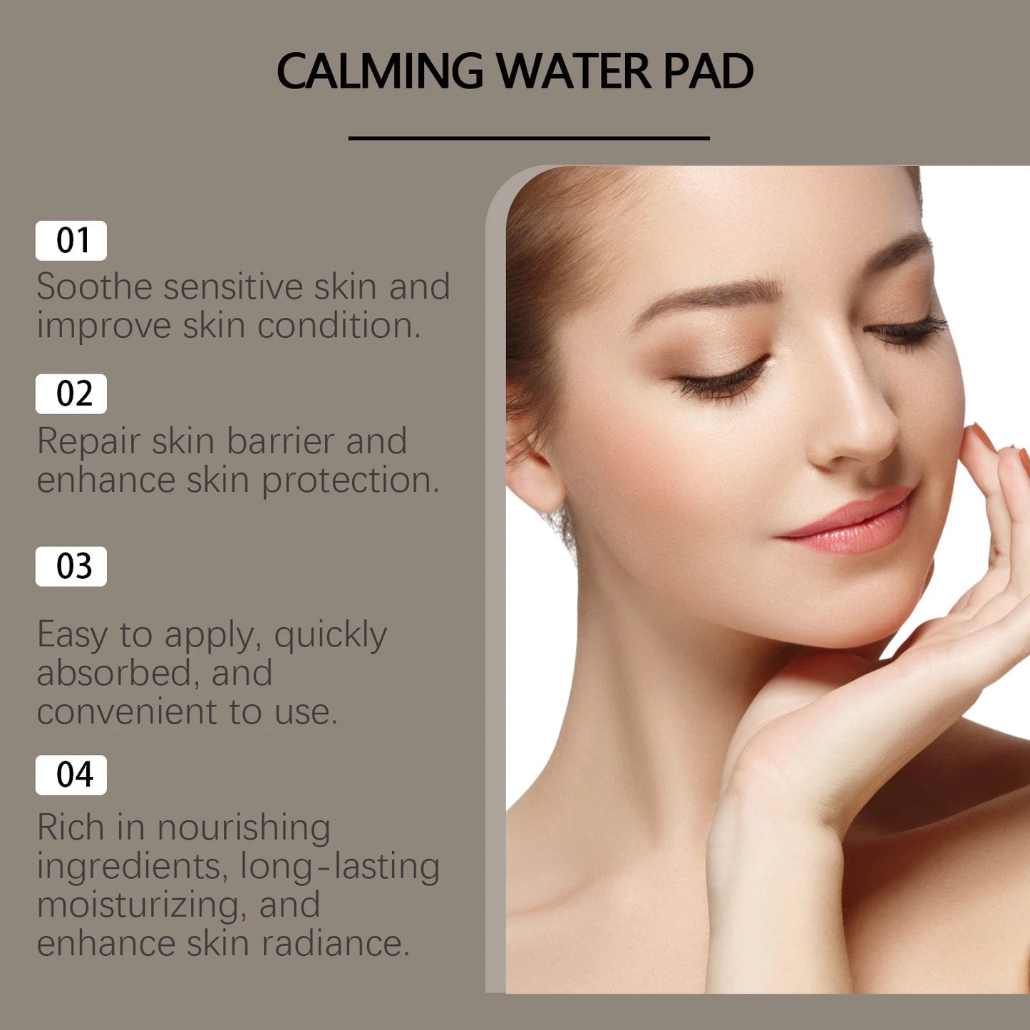 Carotenoid Calming Toner Pads – Soothing & Antioxidant Skin Care Pads