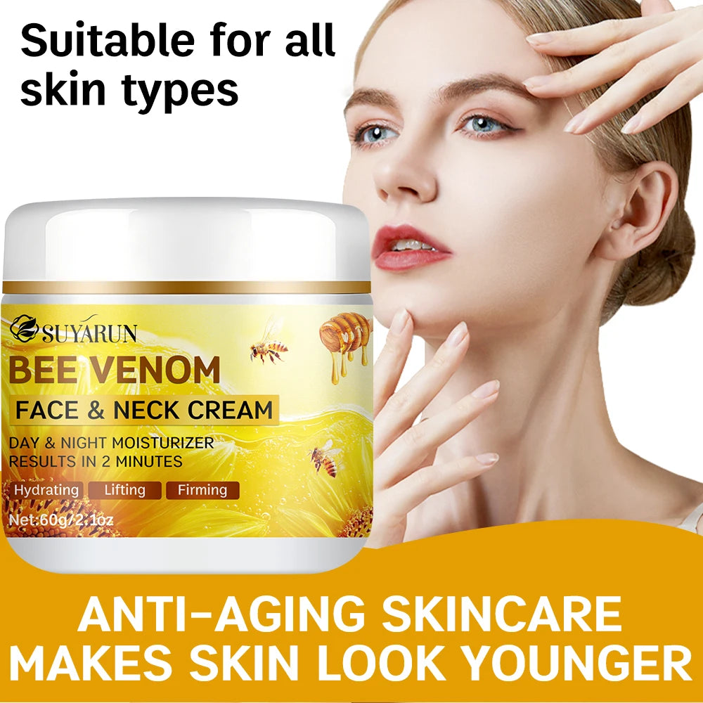 SUYARUN Bee Venom Collagen Anti-Aging Face Cream – Firming & Lifting Moisturizer