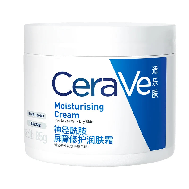 CeraVe Moisturizing Cream 85g – Hydrating Face & Body Cream with Hyaluronic Acid & Ceramides