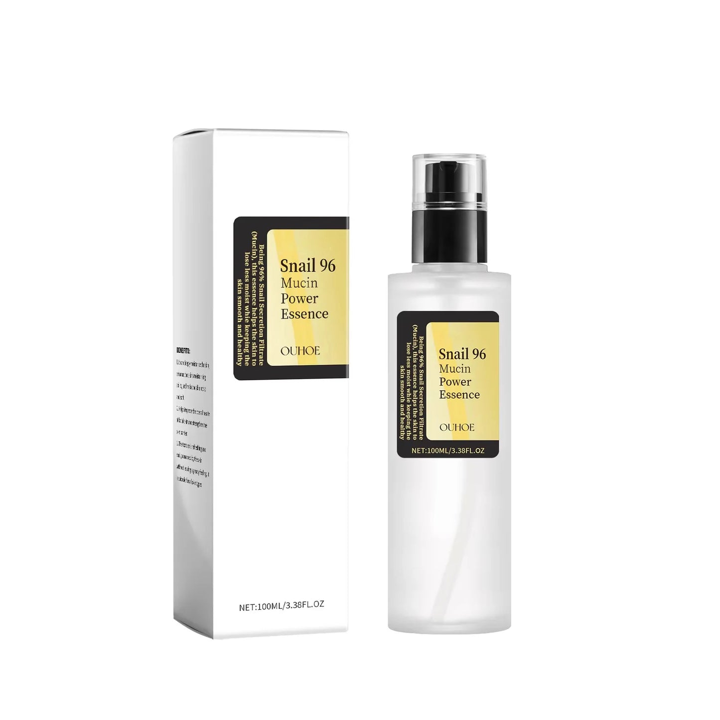Snail 96 Mucin Power Essence – Fading Fine Lines, Moisturizing & Brightening Skin Care