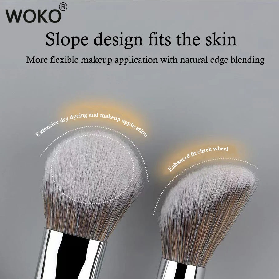 Cream Blush Brush – Soft Fluffy Face Brush for Cream & Powder Blush Application