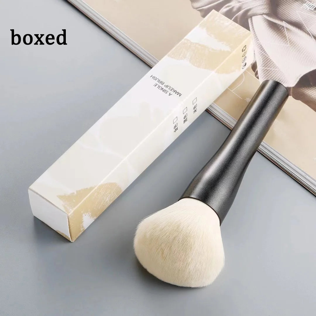 Single Large Powder Brush – Fluffy Face Brush for Loose & Pressed Powder