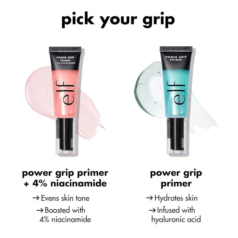 Power Grip Primer Gel – Hyaluronic Acid Hydrating Makeup Primer for Long-Lasting Hold