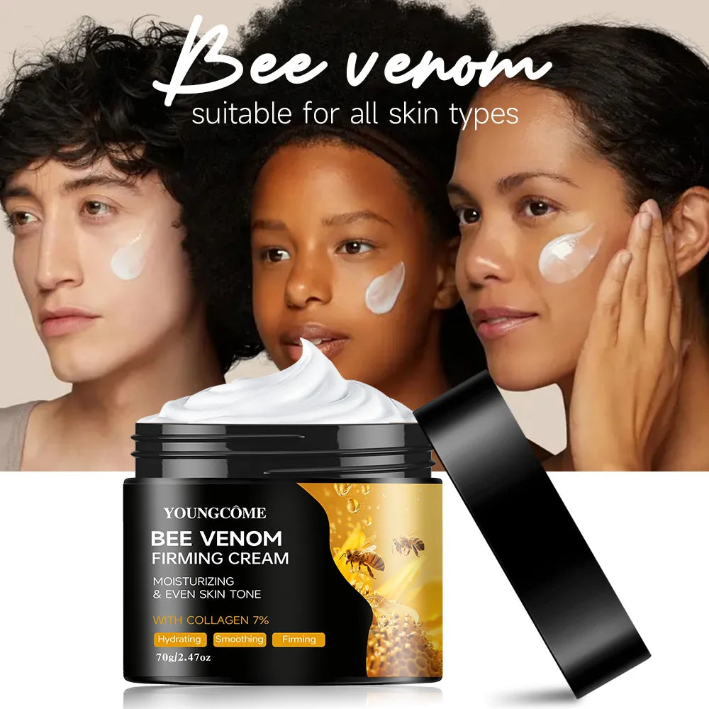 Premium Bee Venom Cream – Natural Collagen Boost, Firming & Lifting Face Moisturizer