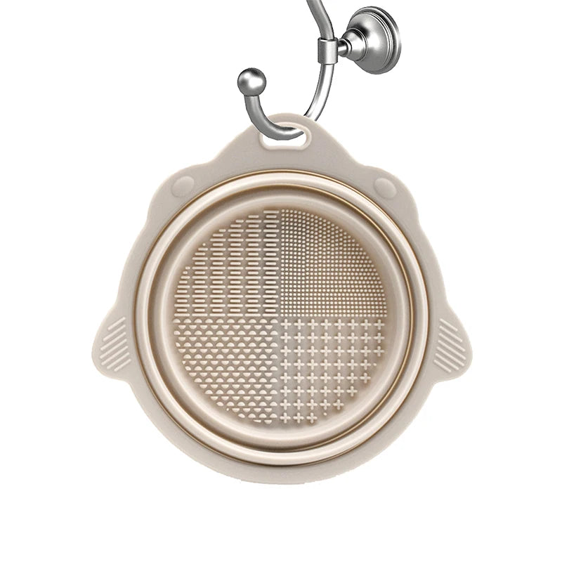 Makeup Brush Cleaner Cleaning Bowl – Quick & Easy Brush Washing Tool
