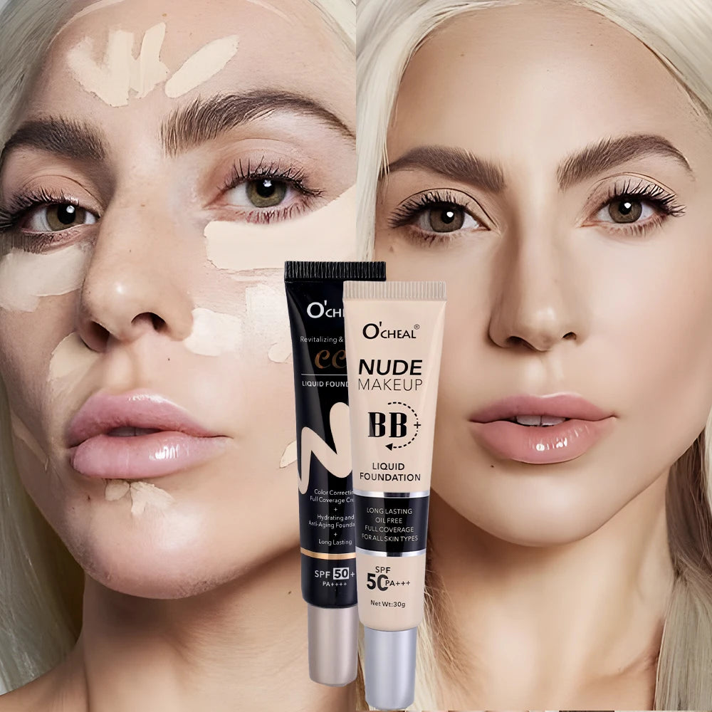 Matte Liquid Face Foundation – Full Coverage, Long-Lasting & Waterproof Makeup for All Skin Tones