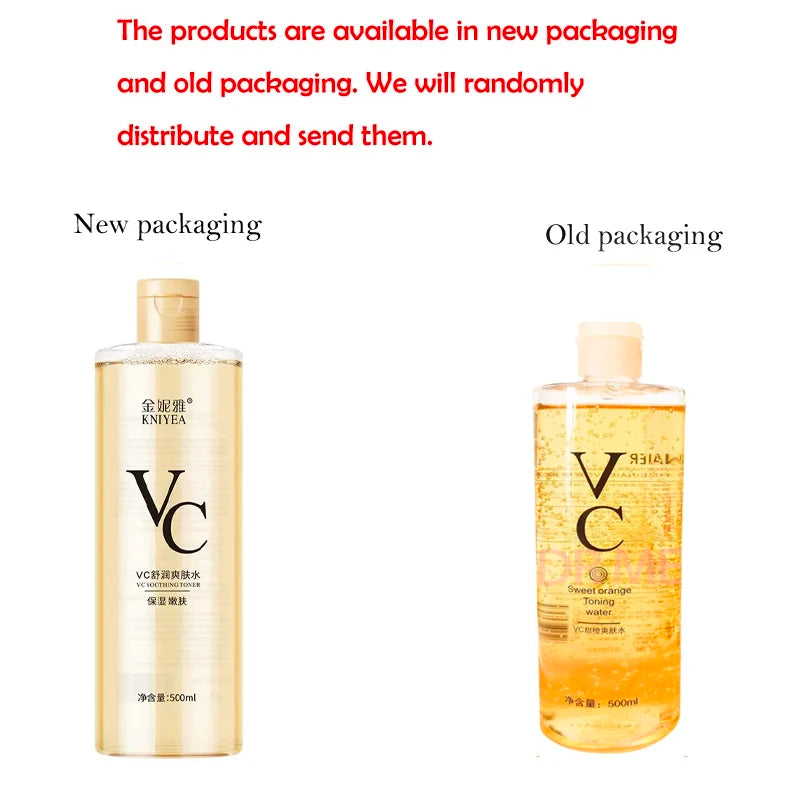 Vitamin C Hydrating Toner – Refreshing & Moisturizing Skin Repair Formula 500ml