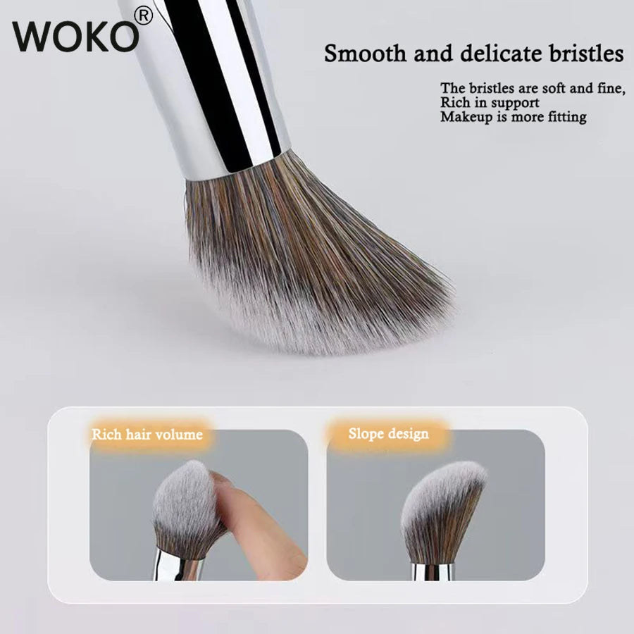 Cream Blush Brush – Soft Fluffy Face Brush for Cream & Powder Blush Application