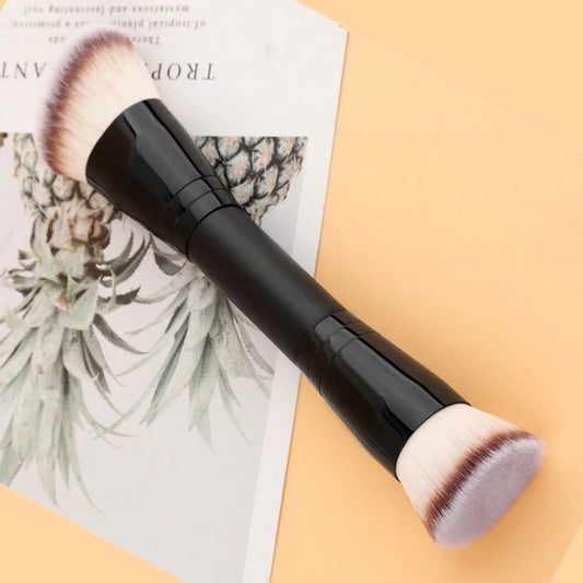 Facial Makeup Brush – Portable Double-Headed Contour & Blending Brush