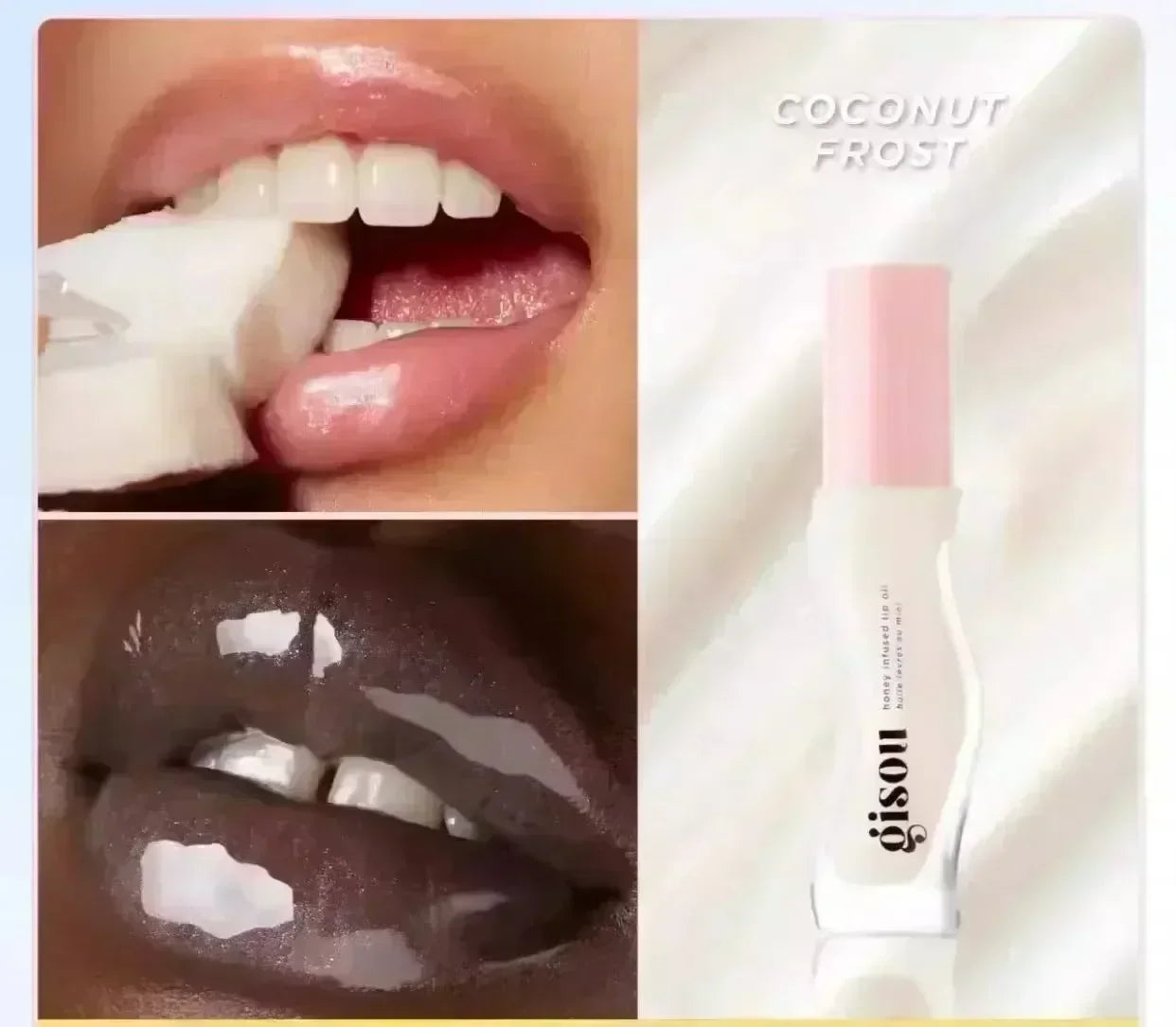 Gisou INS Popular Moisturizing Lip Balm – Honey-Infused Nourishing Lip Treatment