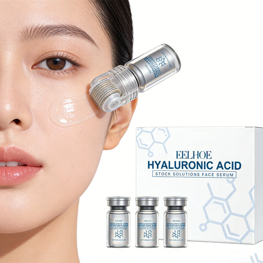 Niacinamide Microneedle Facial Serum Kit 0.25mm – Pore Minimizing & Brightening Serum