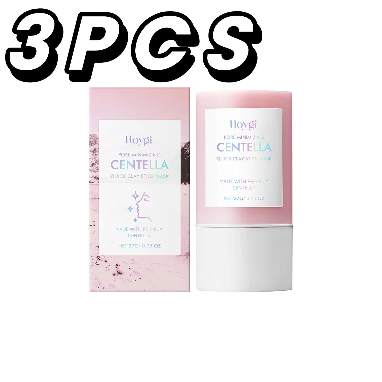 Centella Clay Stick Mask 27g – Pore Minimizing & Brightening Facial Mask for Hydrating Soothing Skin Care