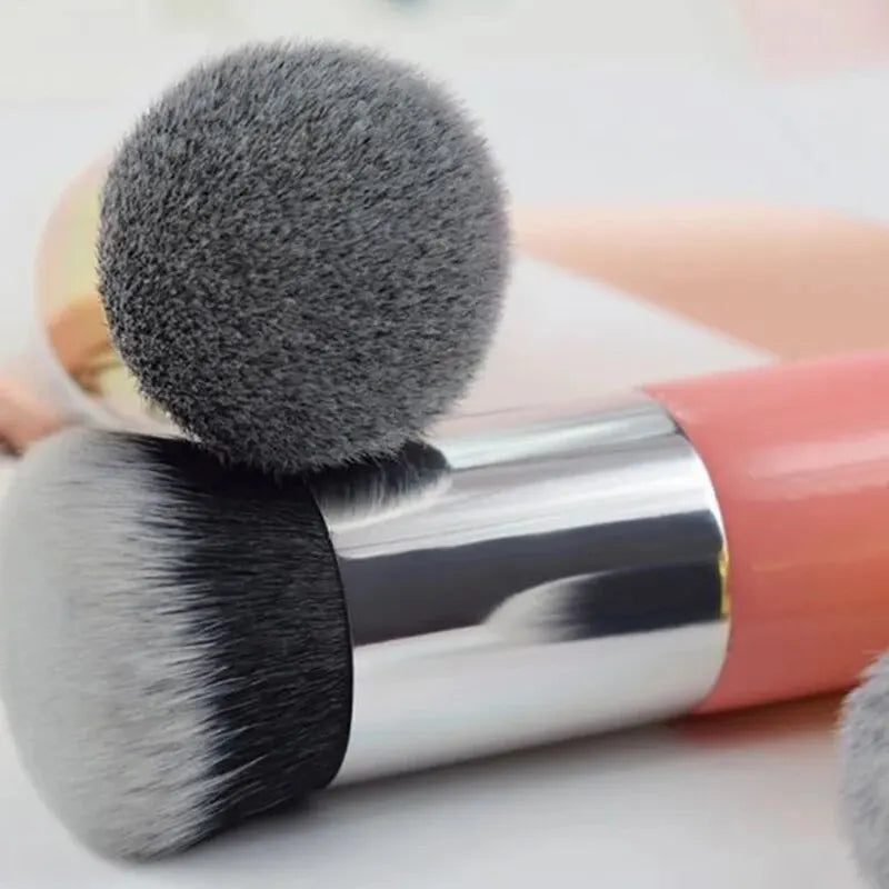 Fat Pier Foundation Make-Up Brush Set – Large & Small Dual-Size Face Brushes