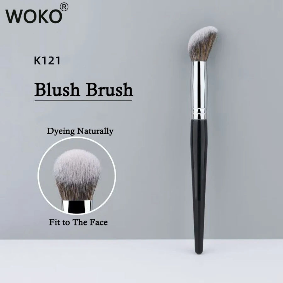 Cream Blush Brush – Soft Fluffy Face Brush for Cream & Powder Blush Application