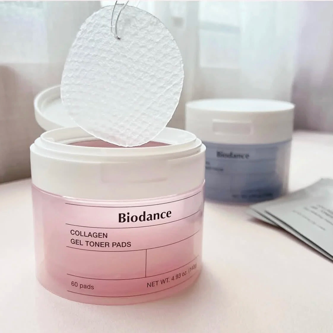 Biodance Collagen Gel Toner Pads – Hydrating & Firming Exfoliating Toner Pads