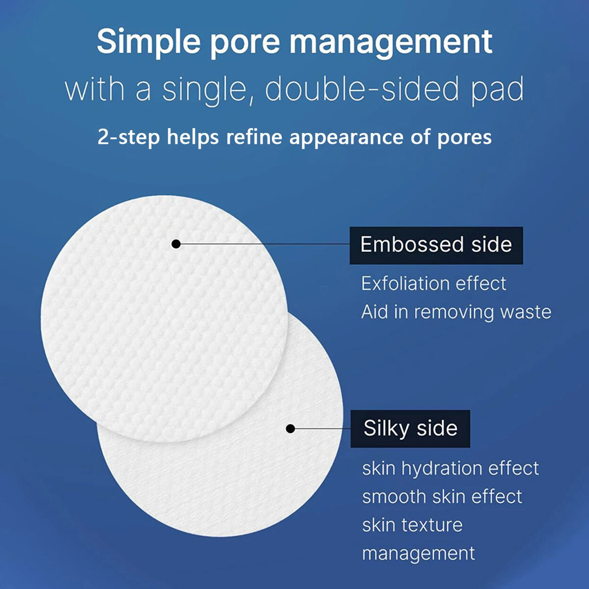 MedicuMedicube ZERO PORE PAD 2.0 – Dual-Texture Hydrating Korean Toner Pads for Smooth Pore Care