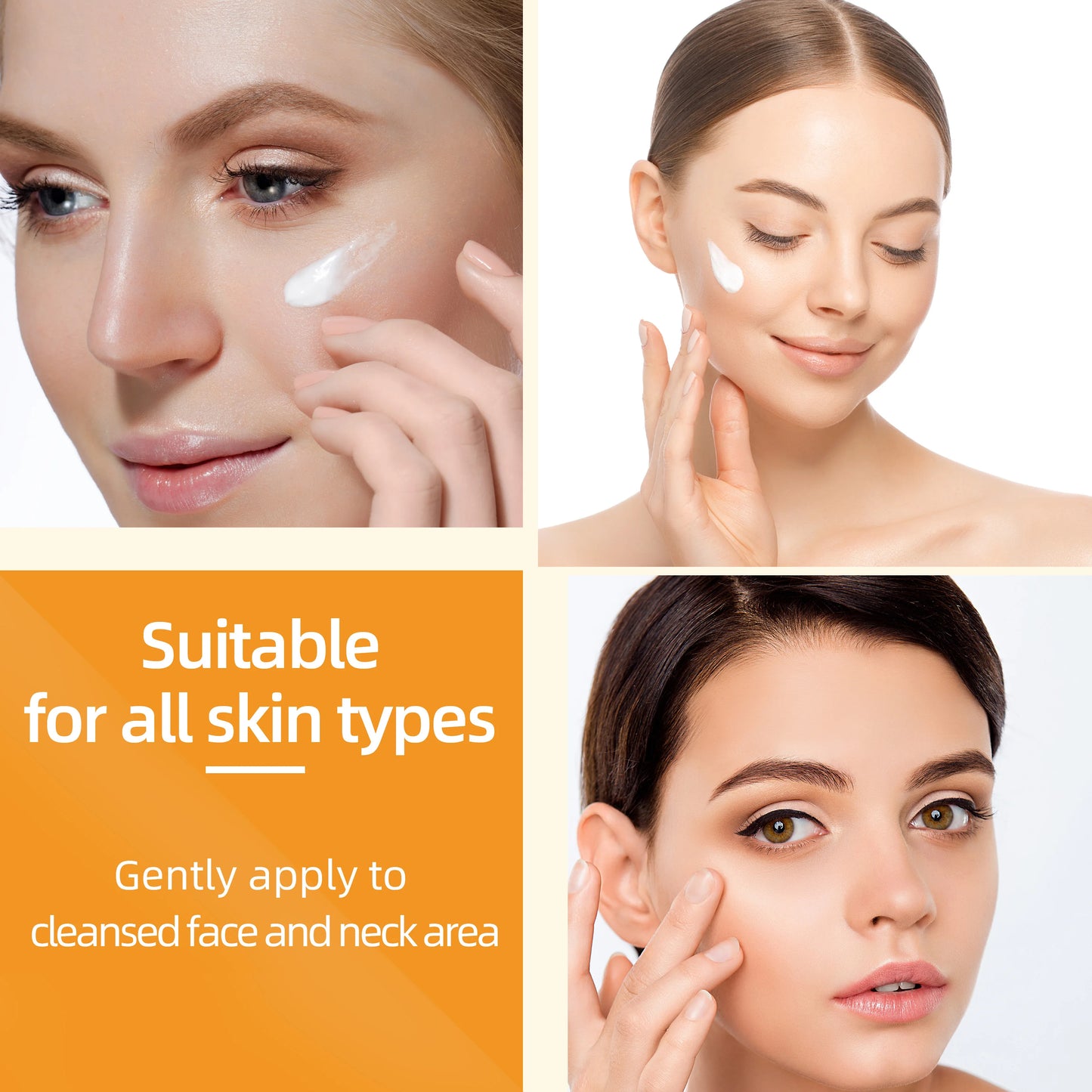 Turmeric & Vitamin C Brightening Face Cream – Dark Spot Remover & Glow Booster