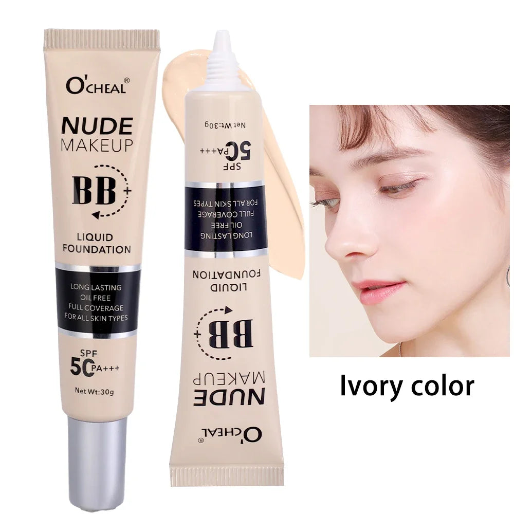 Matte Liquid Face Foundation – Full Coverage, Long-Lasting & Waterproof Makeup for All Skin Tones