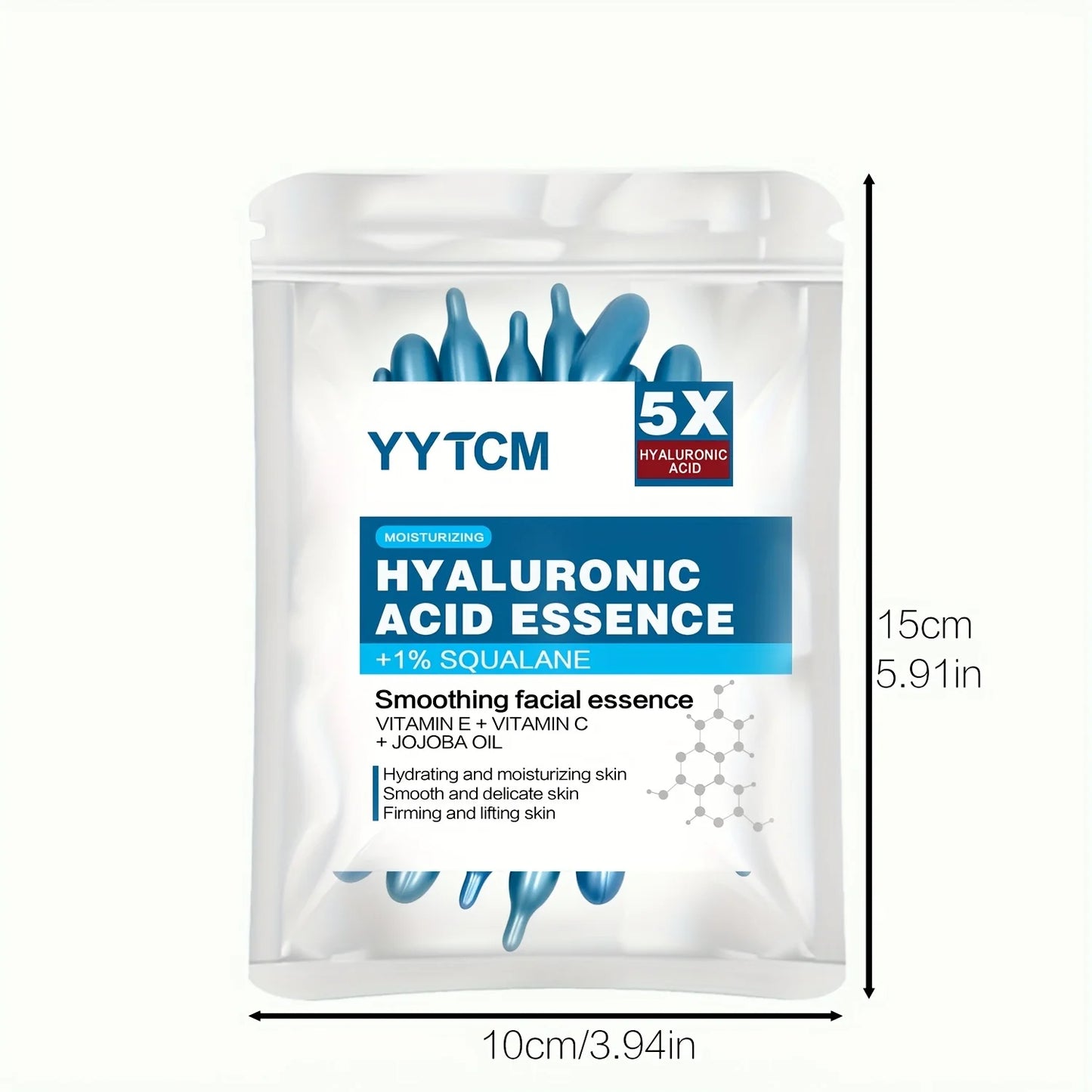 Hyaluronic Acid Deep Moisturizing Capsule Essence – Intensive Hydration Face Serum