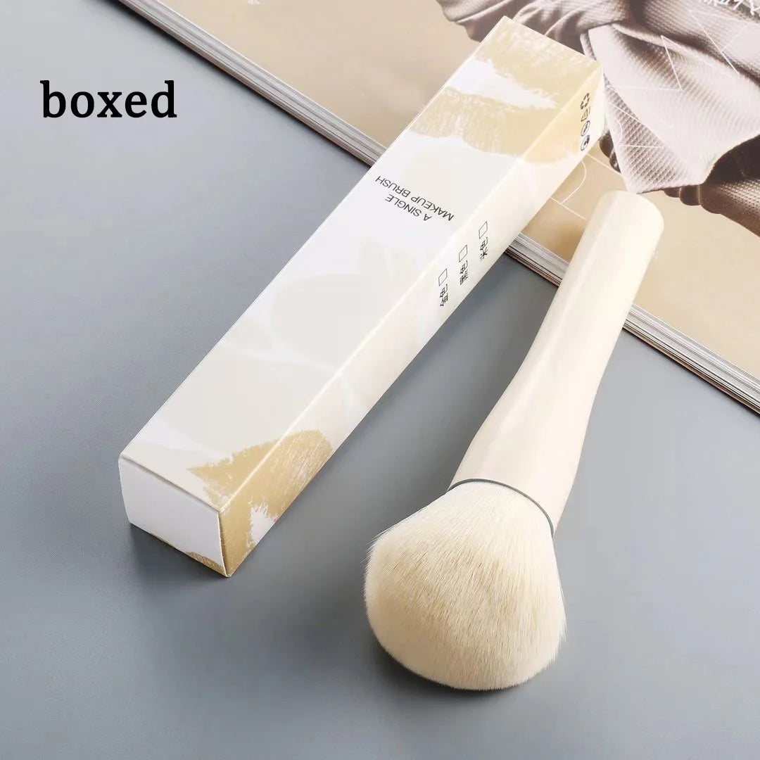 Single Large Powder Brush – Fluffy Face Brush for Loose & Pressed Powder