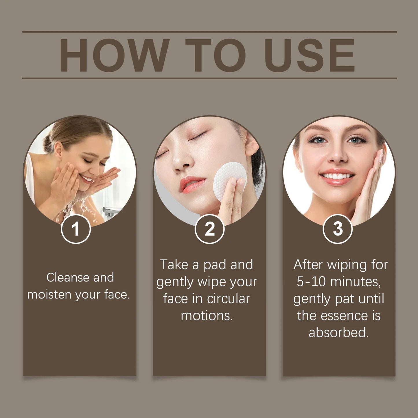 Carotenoid Calming Toner Pads – Soothing & Antioxidant Skin Care Pads