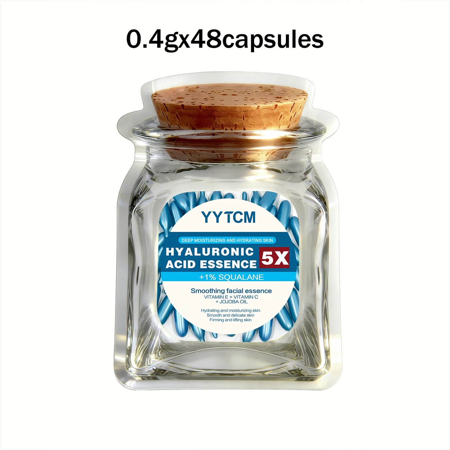 Hyaluronic Acid Deep Moisturizing Capsule Essence – Intensive Hydration Face Serum