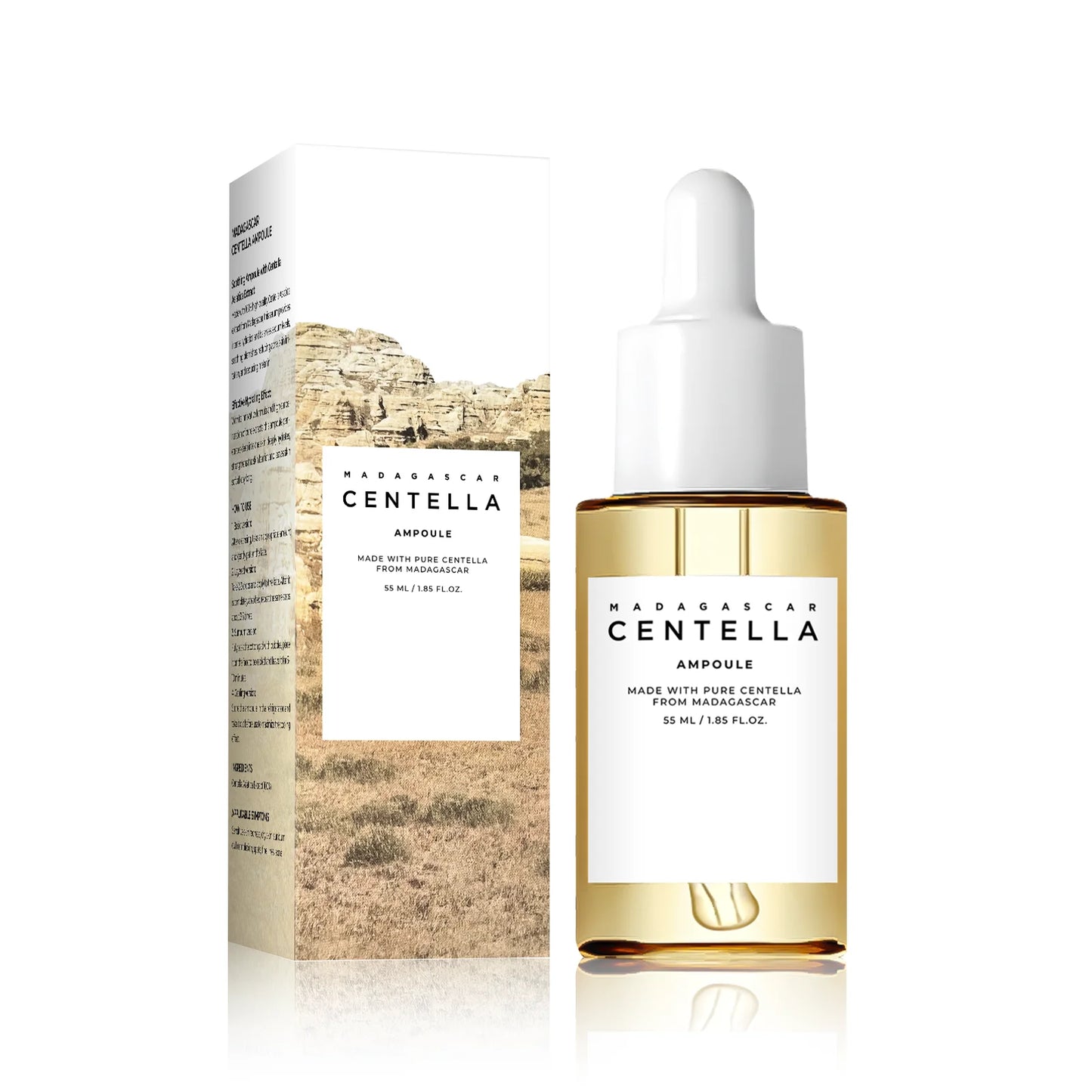 Madagascar Centella Asiatica Serum 55ml – Soothing & Repairing Face Serum