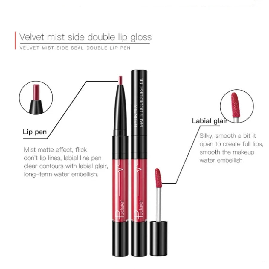Ultra-Precise Waterproof Lip Liner – Long-Lasting Smudge-Proof Lip Definition Pencil