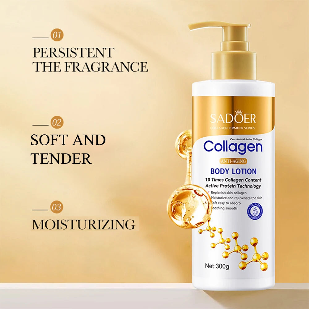 Collagen Body Lotion – Firming & Deep Hydration Body Moisturizer for Smooth Skin