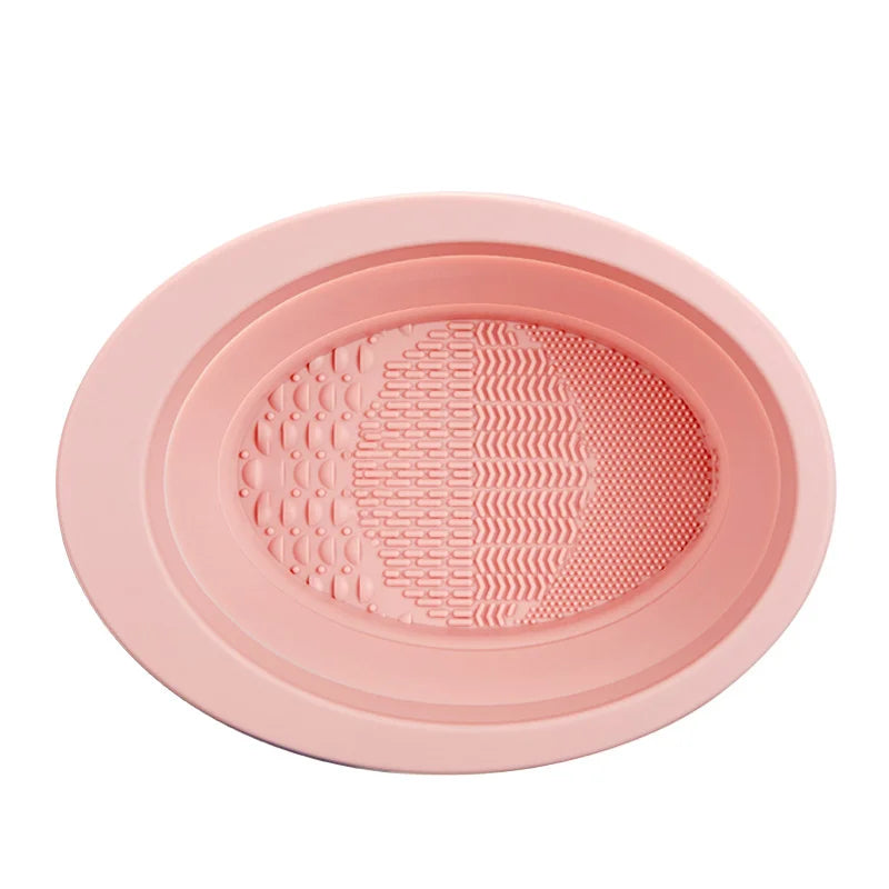 Makeup Brush Cleaner Cleaning Bowl – Quick & Easy Brush Washing Tool