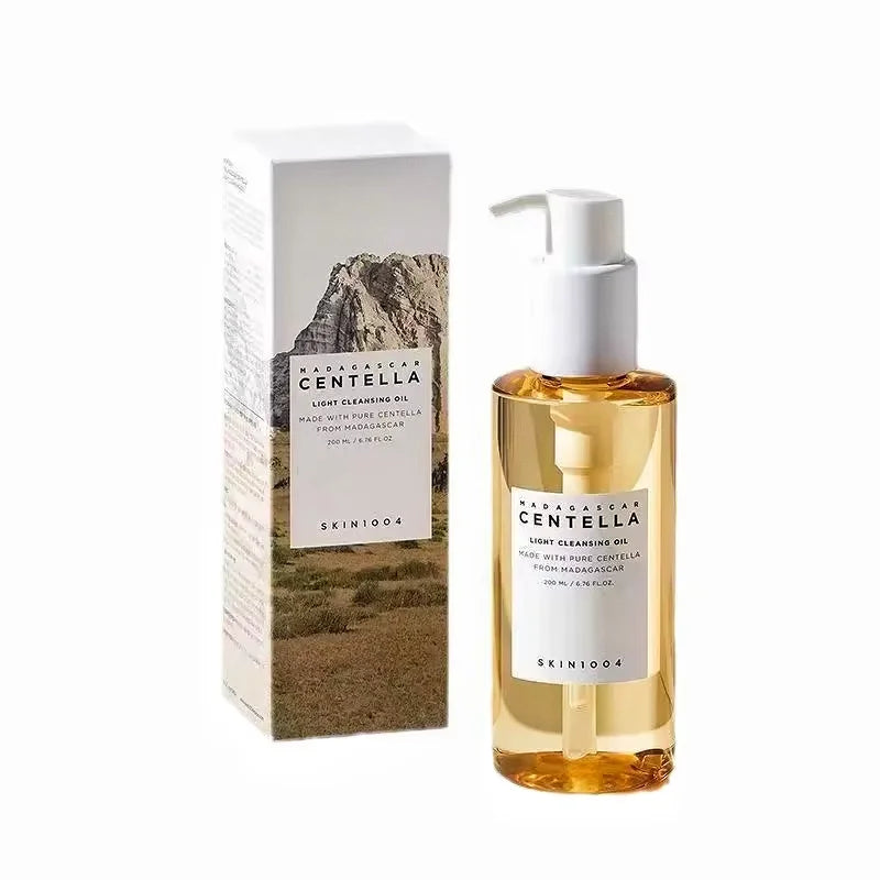 Korean Centella Light Cleansing Oil – Gentle Makeup Remover & Deep Pore Cleanser