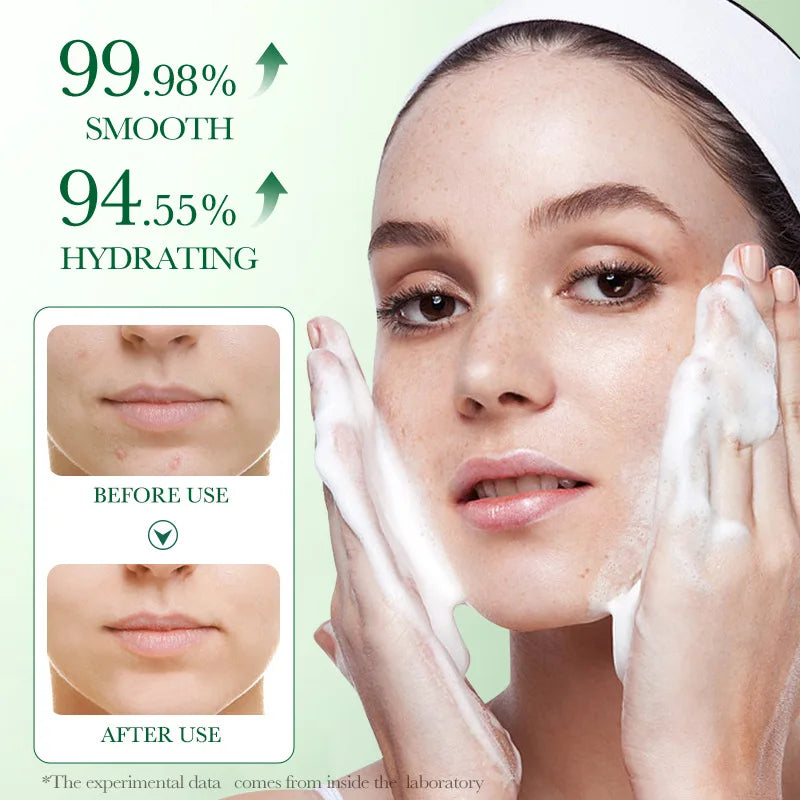 BIOAQUA Centella Asiatica Facial Cleanser – Gentle Soothing Face Wash for Sensitive Skin