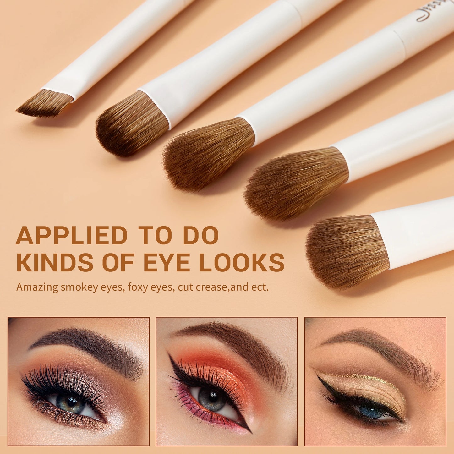 Jessup Makeup Brushes 14pc – Professional Complete Face & Eye Brush Set